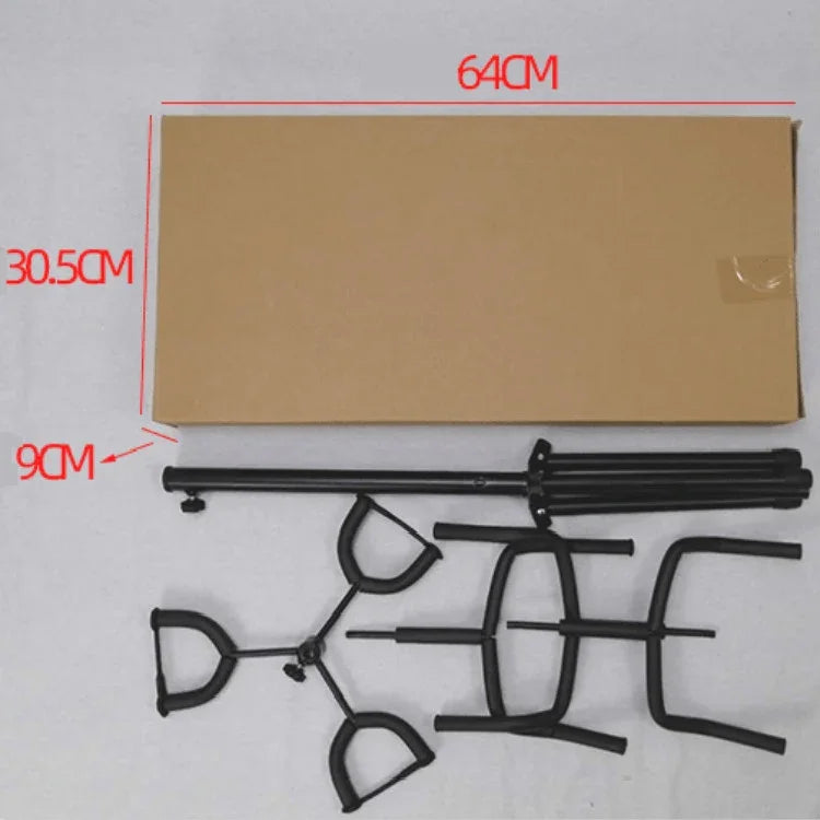 Suporte para Guitarra com Tripé e Ajuste de Altura de Três Cabeças, Suporte para Guitarra de Três Cabeças