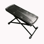 Descanso para Pé de Guitarra Ajustável de 6 Velocidades com Painel Antiderrapante, Pedal para Tocar Guitarra, 6 velocidades