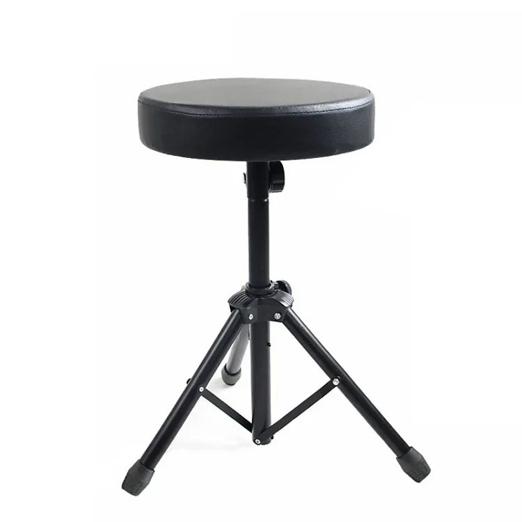 Banco Universal para Instrumentos Musicais com Suporte Metálico Elevatório e Banco Redondo