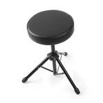 Banco Universal para Instrumentos Musicais com Suporte Metálico Elevatório e Banco Redondo