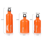 Garrafa de Combustível Portátil BRS em Liga de Alumínio, 750 ML, 1000 ML, 530 ML