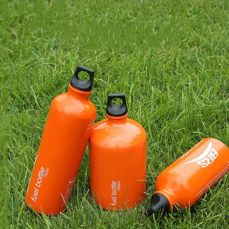 Garrafa de Combustível Portátil BRS em Liga de Alumínio, 750 ML, 1000 ML, 530 ML