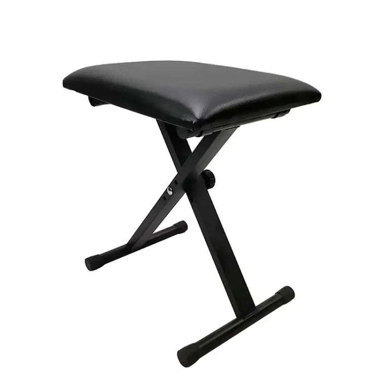 Banco Dobrável Elevável em Forma de X para Instrumentos Musicais, Banco Elevável em Forma de X