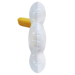 Anel de Assento com Flor de Sol para Crianças, Anel de Natação Inflável para Bebé com Almofada, Anel de Assento Flor de Sol