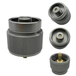 Adaptador de Botija de Gás Propano para Camping Conversor de Fogão para Exterior Acessórios para Fogão de Exterior Interface Padrão dos EUA