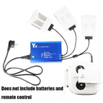 Carregador 4 em 1 Hub Controlador Inteligente de Bateria Para DJI Phantom 4 Pro Advanced+, Ficha UK, Ficha AU