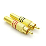 30 PCS Plugue AV de áudio e vídeo RCA Lotus, plugue flor de ameixa, cabeça RCA Lotus, 30pcs