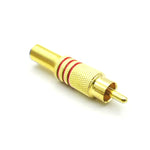 30 PCS Plugue AV de áudio e vídeo RCA Lotus, plugue flor de ameixa, cabeça RCA Lotus, 30pcs