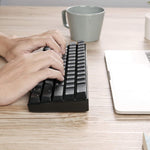 RK61 Teclado Mecânico Bluetooth / Sem Fios com Modo Duplo 61 Teclas para Tablet, Móvel e Jogos, Comprimento do Cabo: 1,5m, Interruptor Castanho, Verde, Vermelho