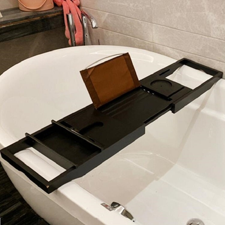 Bathroom Multifunctional Retractable Bathtub Shelf Rack, Single Box, Double Box