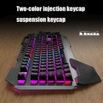 K680 Conjunto de Teclado e Rato de Jogo Sem Fios Recarregável RGB