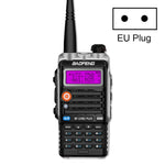 Walkie-talkie FM Mini de Alta Potência Baofeng BF-B2Plus Outdoor 15km, Plugue AU, Plugue UE, Plugue EUA, Plugue Reino Unido