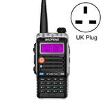 Walkie-talkie FM Mini de Alta Potência Baofeng BF-B2Plus Outdoor 15km, Plugue AU, Plugue UE, Plugue EUA, Plugue Reino Unido