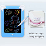 Quadro de Desenho Luminoso LED Quadro de Escrita Fluorescente Eletrónico Quadro de Mensagens para Crianças, Azul, Rosa