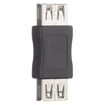 3pcs USB Double Female Straight-through Head USB Double Female Interface