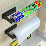 Suporte de Parede para Toalhas de Papel de Cozinha, Suporte Preguiçoso para Panos, Suporte para Rolo de Papel