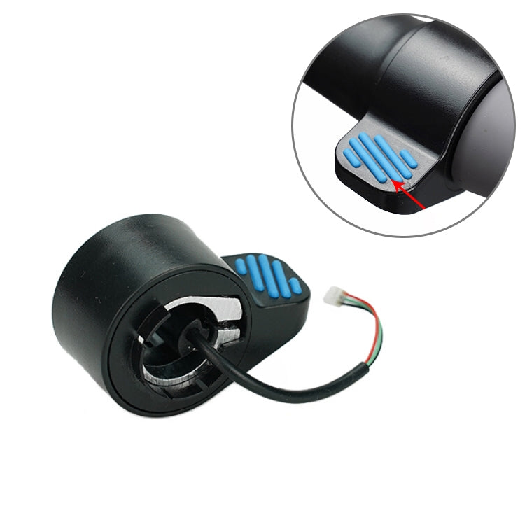 Acessório para Ninebot ES1 / ES2 / ES3 / ES4 Scooter Acelerador de Polegar, Azul