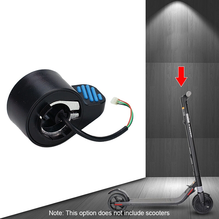 Acessório para Ninebot ES1 / ES2 / ES3 / ES4 Scooter Acelerador de Polegar, Azul