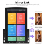Leitor MP5 para Carro com Ecrã Vertical de 9,7 polegadas HD e Vidro 2.5D, Navegação Android Máquina Tudo-em-um, Standard, Standard+4 Câmaras com Luzes, Standard+8 Câmaras com Luzes, Standard+12 Câmaras com Luzes