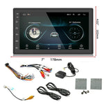 Reprodutor MP5 Universal Android de Navegação para Carro 7 polegadas GPS Bluetooth Navegação para Carro Tudo-em-um, Standard +4 Câmaras de Luz, Standard +8 Câmaras de Luz