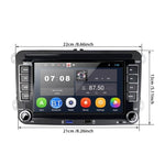 Adequado para Volkswagen Reprodutor Multimédia para Carro 7 polegadas Navegação Bluetooth Máquina Integrada de Reversão Android 10.0, 1+16G, 2+16G, 2+32G