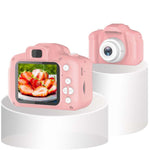 Brinquedo Infantil HD Câmara Digital SLR Portátil, 8.0 MP, 13.0 MP + Leitor de Cartões