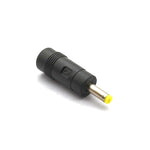 50 Peças de Adaptador de Alimentação DC 5.5 x 2.1mm para 4.0 x 1.7mm, Conector de Energia