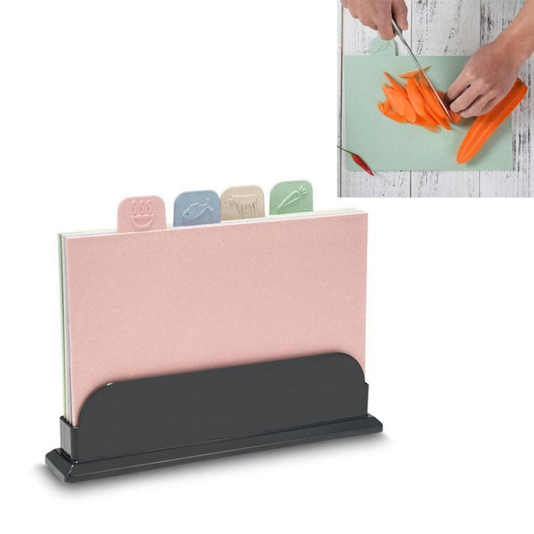 Conjunto de Tábuas de Corte de Classificação de Palha de Trigo, Tábua de Corte Multiusos Antiderrapante, Palha de Trigo
