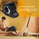 Acessório para Xiaomi No. 9 ES1 / ES2 / ES3 / ES4 Scooter Elétrico Travão de Polegar, Branco