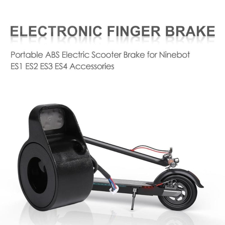 Acessório para Xiaomi No. 9 ES1 / ES2 / ES3 / ES4 Scooter Elétrico Travão de Polegar, Branco