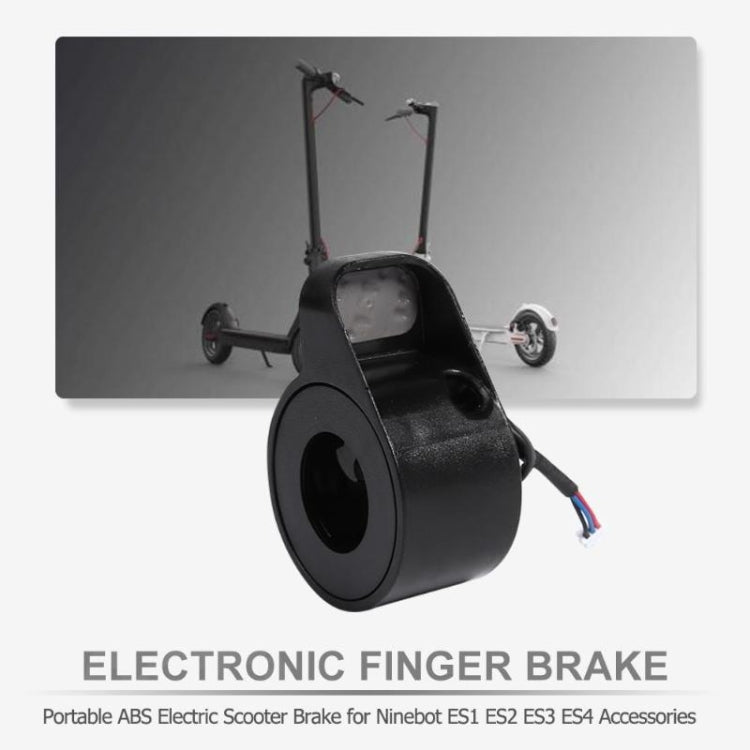 Acessório para Xiaomi No. 9 ES1 / ES2 / ES3 / ES4 Scooter Elétrico Travão de Polegar, Branco