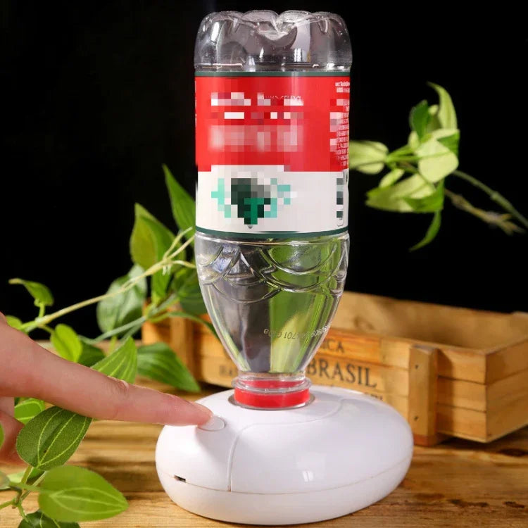 Humidificador de Ar Ultrassónico de Secretária Mini Portátil USB para Garrafa de Água Mineral, Humidificador de Ar
