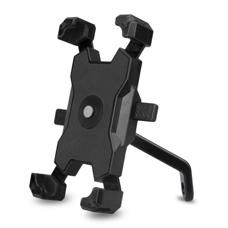 Suporte para Telemóvel para Bicicleta Elétrica com Rotação de 360 graus, Suporte Ajustável em Quatro Direções para Motocicleta, Guiadores, Espelhos Retrovisores