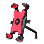 Suporte para Telemóvel para Bicicleta Elétrica com Rotação de 360 graus, Suporte Ajustável em Quatro Direções para Motocicleta, Guiadores, Espelhos Retrovisores