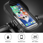 Suporte para Cartão de Bicicleta de Montanha Suporte para Telemóvel com Ecrã Tátil Suporte para Motociclo Veículo Elétrico Suporte de Navegação Impermeável Sombra Suporte para Telemóvel, Guiadores, Espelhos Retrovisores