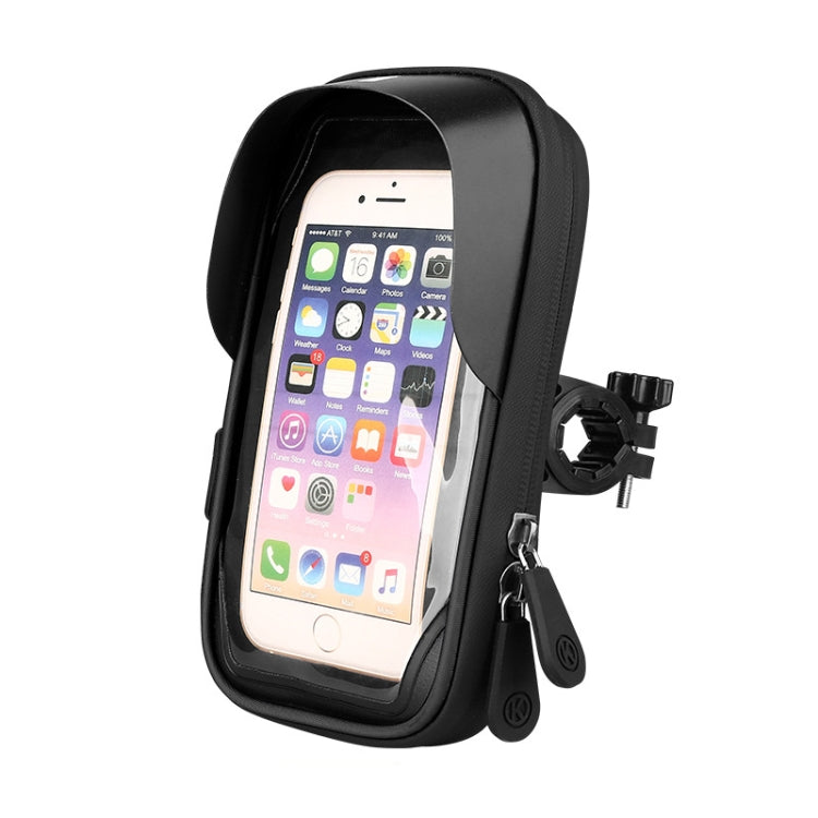 Suporte para Cartão de Bicicleta de Montanha Suporte para Telemóvel com Ecrã Tátil Suporte para Motociclo Veículo Elétrico Suporte de Navegação Impermeável Sombra Suporte para Telemóvel, Guiadores, Espelhos Retrovisores