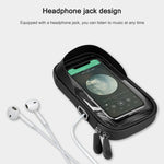 Suporte para Cartão de Bicicleta de Montanha Suporte para Telemóvel com Ecrã Tátil Suporte para Motociclo Veículo Elétrico Suporte de Navegação Impermeável Sombra Suporte para Telemóvel, Guiadores, Espelhos Retrovisores