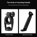 Suporte para Cartão de Bicicleta de Montanha Suporte para Telemóvel com Ecrã Tátil Suporte para Motociclo Veículo Elétrico Suporte de Navegação Impermeável Sombra Suporte para Telemóvel, Guiadores, Espelhos Retrovisores