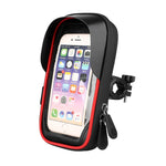 Suporte para Cartão de Bicicleta de Montanha Suporte para Telemóvel com Ecrã Tátil Suporte para Motociclo Veículo Elétrico Suporte de Navegação Impermeável Sombra Suporte para Telemóvel, Guiadores, Espelhos Retrovisores