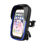 Suporte para Cartão de Bicicleta de Montanha Suporte para Telemóvel com Ecrã Tátil Suporte para Motociclo Veículo Elétrico Suporte de Navegação Impermeável Sombra Suporte para Telemóvel, Guiadores, Espelhos Retrovisores