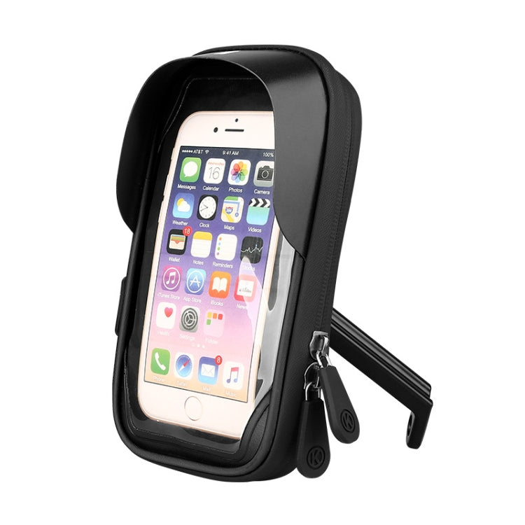 Suporte para Cartão de Bicicleta de Montanha Suporte para Telemóvel com Ecrã Tátil Suporte para Motociclo Veículo Elétrico Suporte de Navegação Impermeável Sombra Suporte para Telemóvel, Guiadores, Espelhos Retrovisores