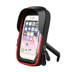 Suporte para Cartão de Bicicleta de Montanha Suporte para Telemóvel com Ecrã Tátil Suporte para Motociclo Veículo Elétrico Suporte de Navegação Impermeável Sombra Suporte para Telemóvel, Guiadores, Espelhos Retrovisores