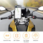 Suporte para Telemóvel de Bicicleta Suporte para Telemóvel de Motociclo e Carro Elétrico para Navegação, Guiadores, Espelhos Retrovisores