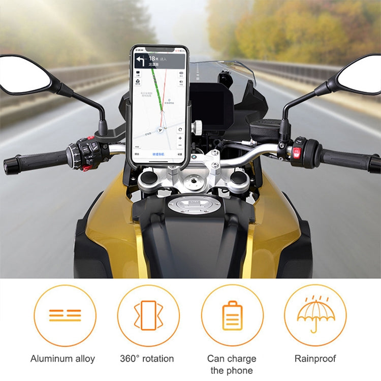 Suporte para Telemóvel de Bicicleta Suporte para Telemóvel de Motociclo e Carro Elétrico para Navegação, Guiadores, Espelhos Retrovisores