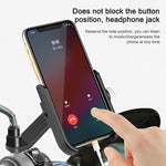 Suporte para Telemóvel de Bicicleta Suporte para Telemóvel de Motociclo e Carro Elétrico para Navegação, Guiadores, Espelhos Retrovisores