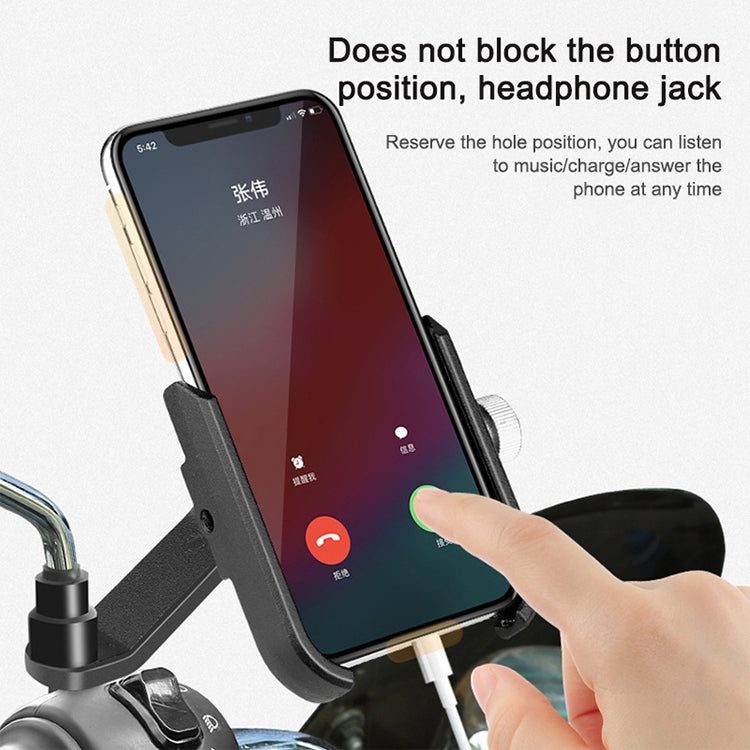 Suporte para Telemóvel de Bicicleta Suporte para Telemóvel de Motociclo e Carro Elétrico para Navegação, Guiadores, Espelhos Retrovisores