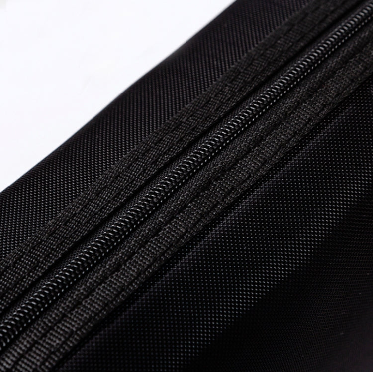 Black Transparent Mesh Cosmetic Bag Three-piece Large Capacity Travel Cosmetic Storage Bag, Three-piece Storage Bag