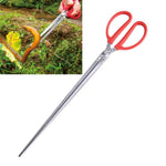 Pinça para Enguia de Arroz Pinça para Lagosta Pinça para Enguia de Arroz Pinça para Caranguejo Pinça para Peixe Controle de Lixo, 38cm Reta, 52cm Reta, 62cm Reta, 38cm Curva, 52cm Curva, 62cm Curva