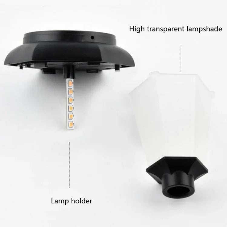 Lâmpada Dinâmica de Chama Solar para Paisagem, Luz LED para Jardim e Relvado Exterior