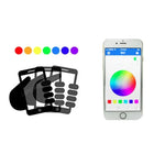 Lâmpada LED Musical E27 Inteligente Colorida com Controlo Remoto Luz para Acordar, Luz Musical Multi-ligação APP, APP + Controlo Remoto